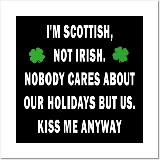 Scottish - St Patricks day Posters and Art